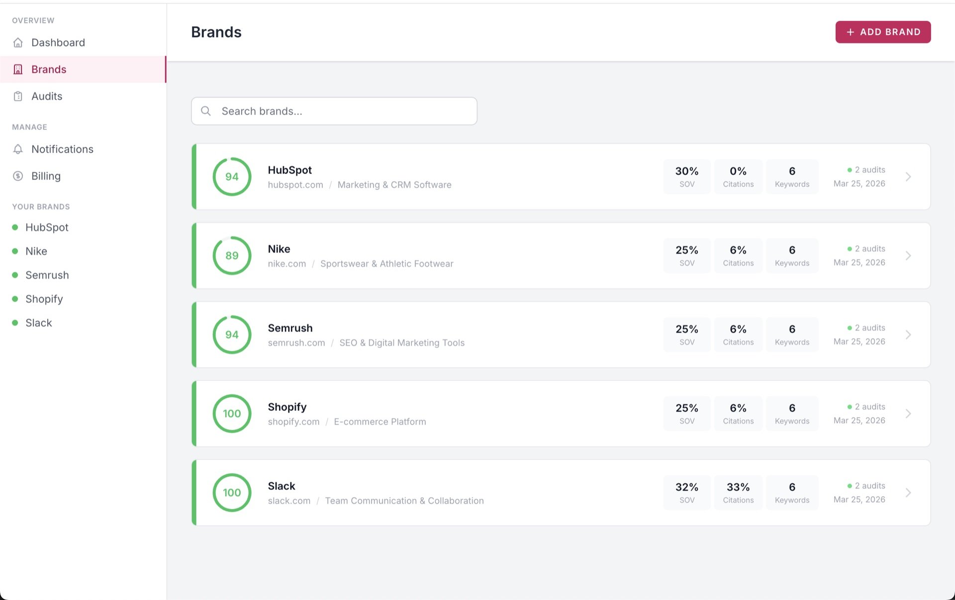 Brand Auditor workflow