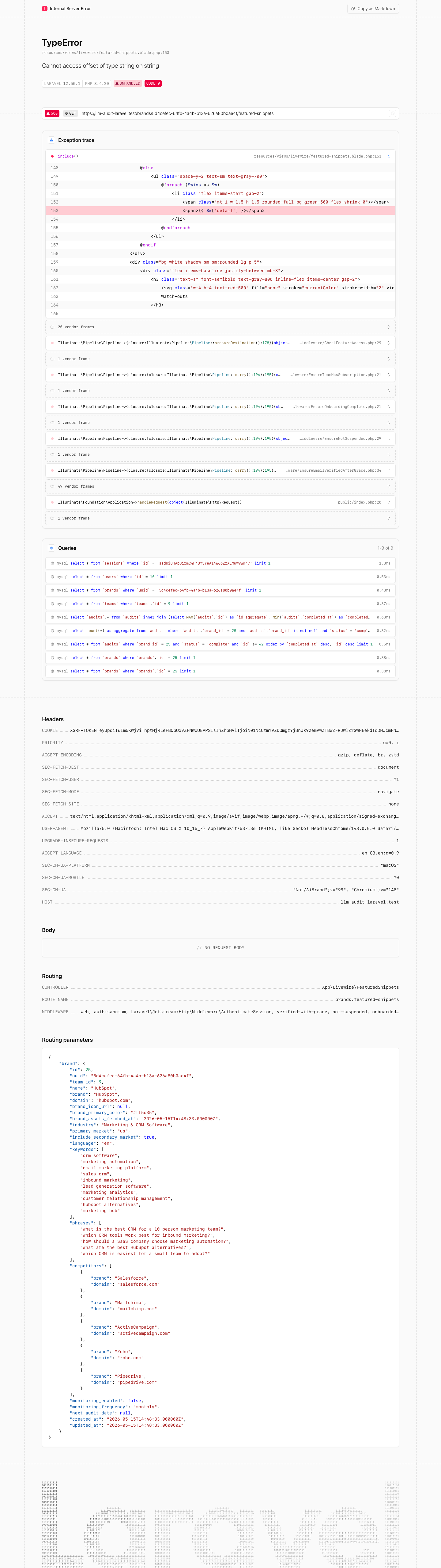Featured Snippets screenshot
